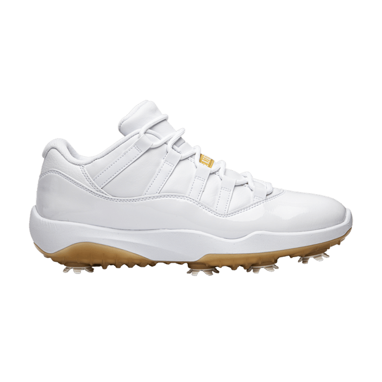 Air Jordan 11 Low Golf 'Metallic Gold'