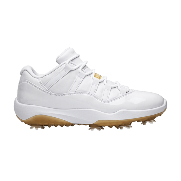 Air Jordan 11 Low Golf 'Metallic Gold'