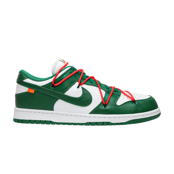 Off-White x Nike Dunk Low 'Pine Green'