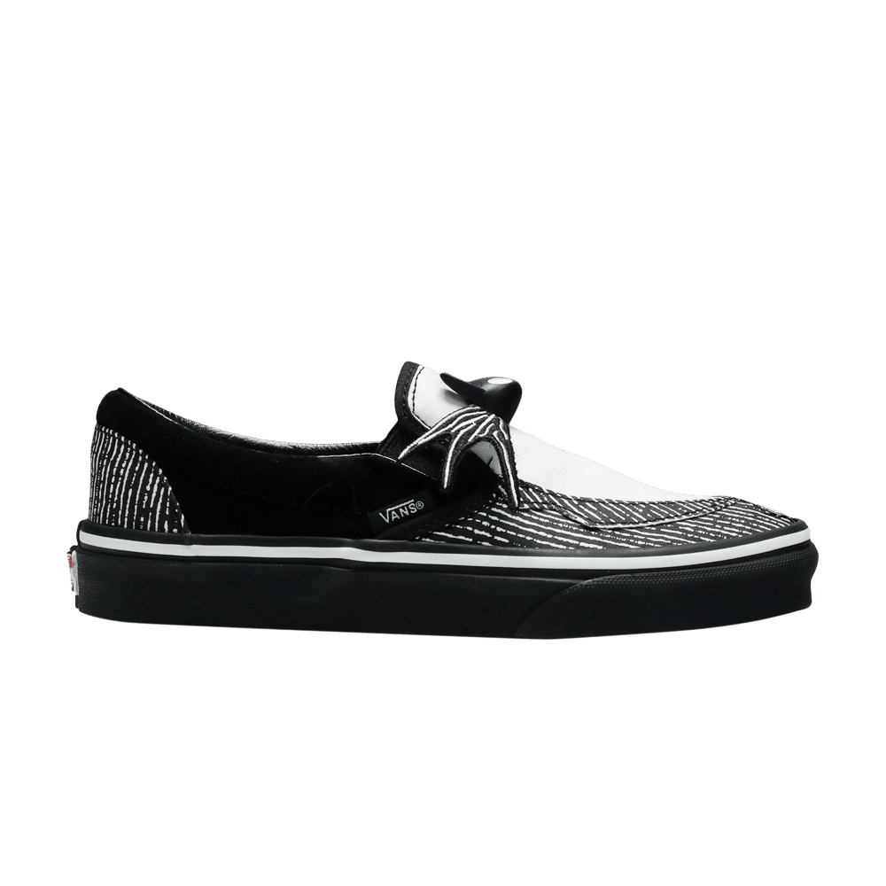 The Nightmare Before Christmas x Vans Classic Slip-On 'Jack Skellington Bowtie'