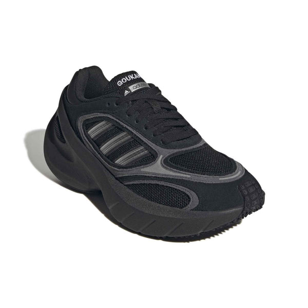 adidas Adizero Goukana Core Black Silver Metallic medial view