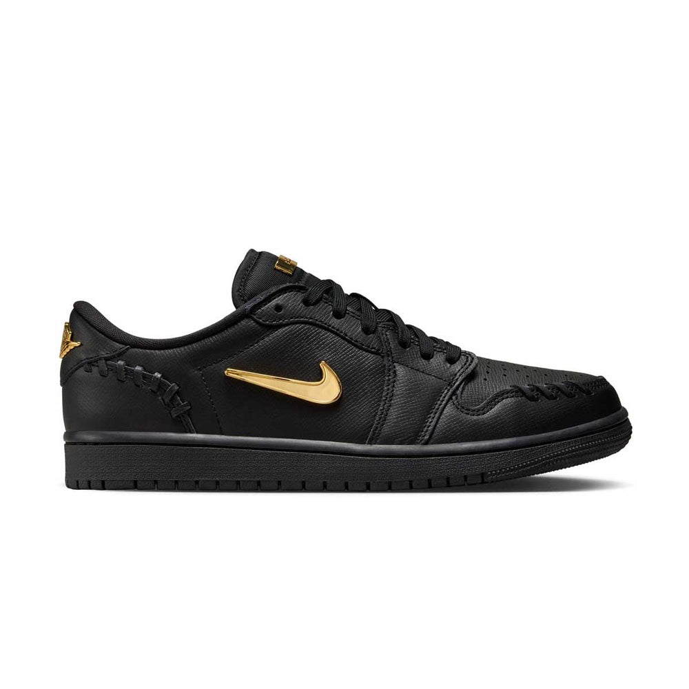 Jordan Brand Wmns Jordan 1 Low Method Of Make 'Black Metallic Gold'