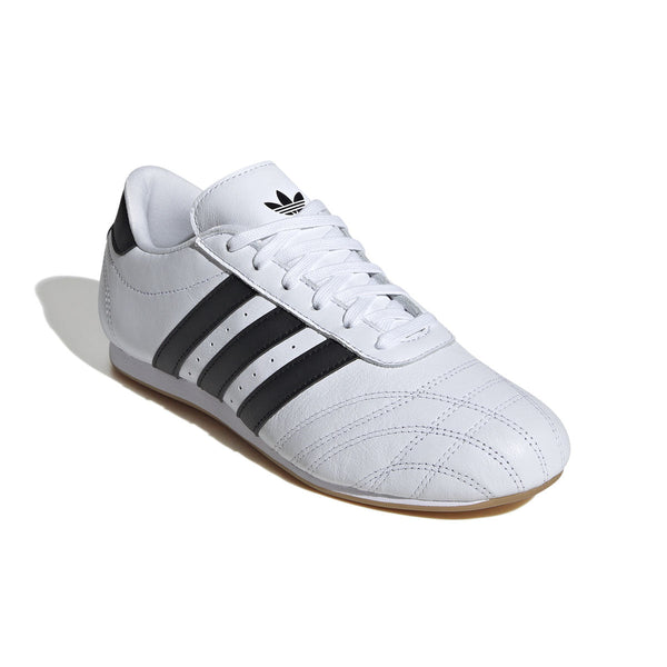 Adidas Wmns Taekwondo Lace White Black Gum - Angled View