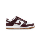 Kids Dunk Low Burgundy Crush - side view