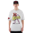 New Era + Stranger Things Demogorgon SS Oversized Cotton Tee 'White'
