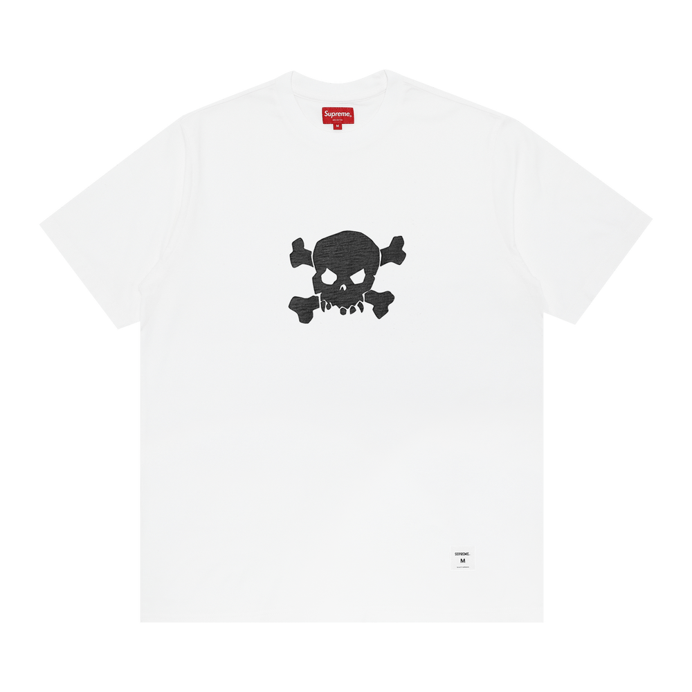 Supreme Skull Short-Sleeve Top 'White'