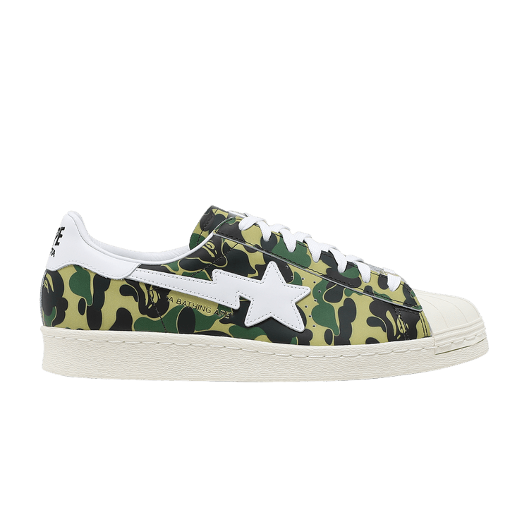 BAPE x adidas Superstar 80s 'ABC Camo'