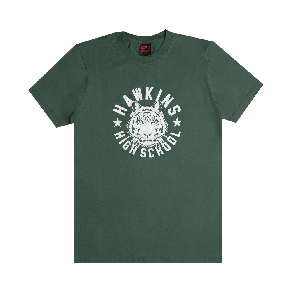 Nike x Stranger Things Hawkins High Tee 'Fir/Sail'