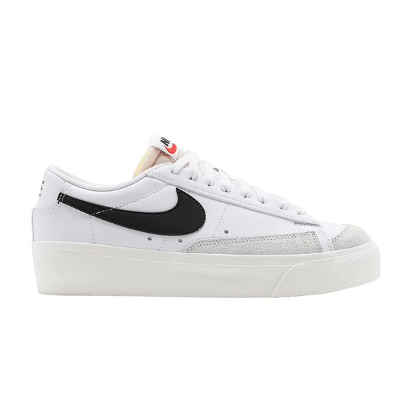 Nike Wmns Blazer Low Platform 'White Black'