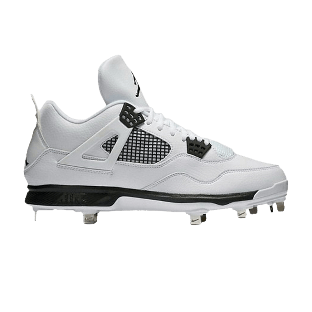 Air Jordan 4 Retro Metal 'White Black'