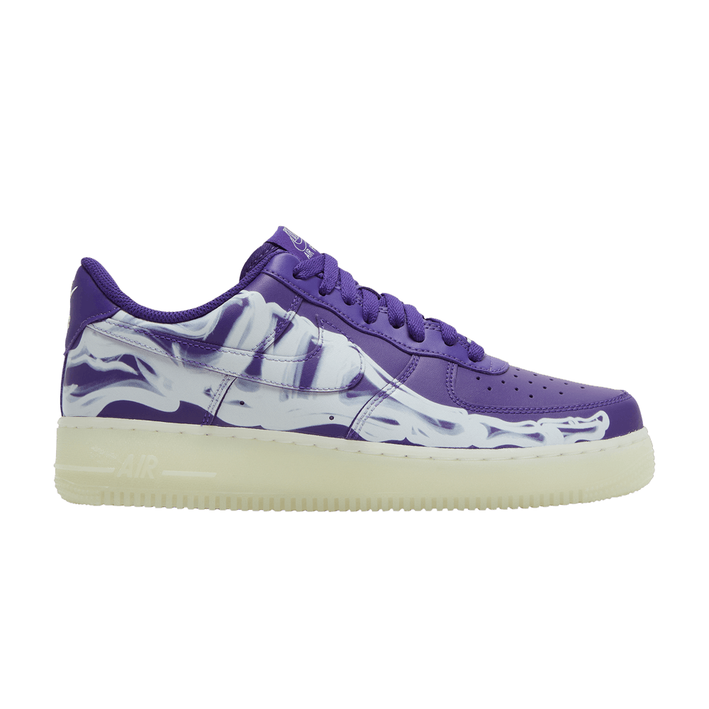 Nike Air Force 1 Low 'Purple Skeleton'