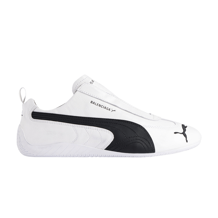 Balenciaga x Speedcat Leather 'White Black'