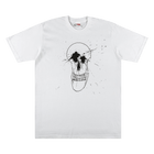 Supreme Ralph Steadman Skull Tee 'White'
