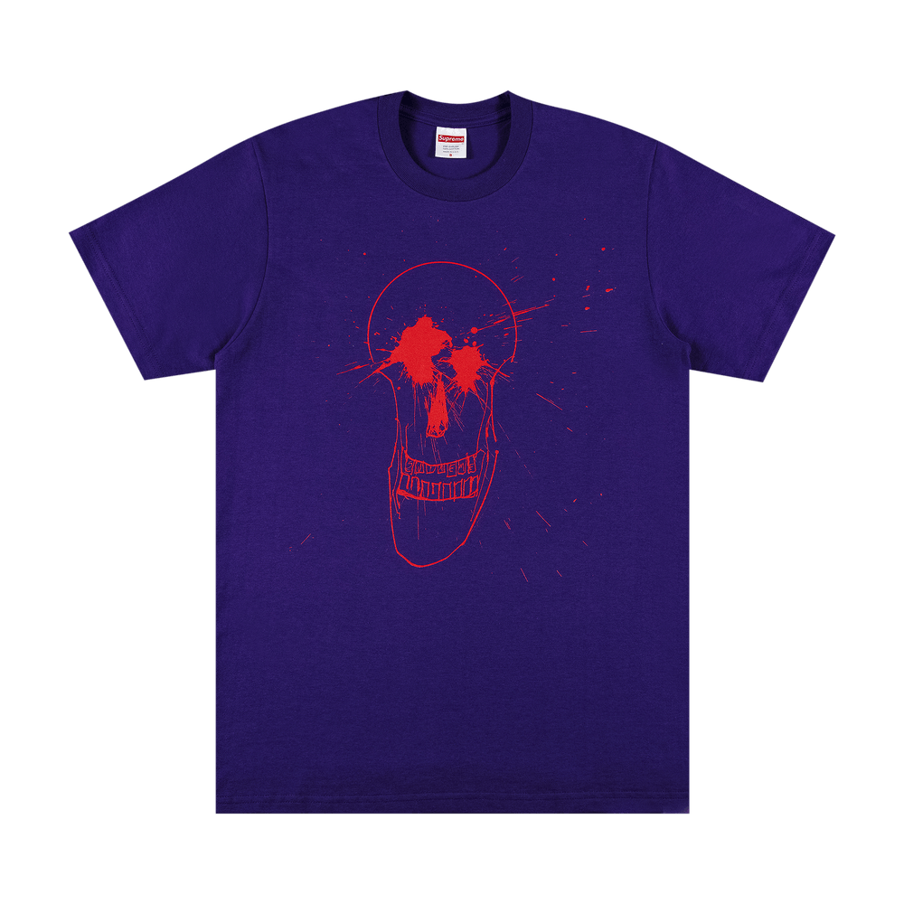 Supreme Ralph Steadman Skull Tee 'Purple'