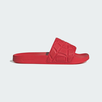 adidas Marvel Spider-Man Adilette Shower Slides 'Pure Ruby Pure Ruby'