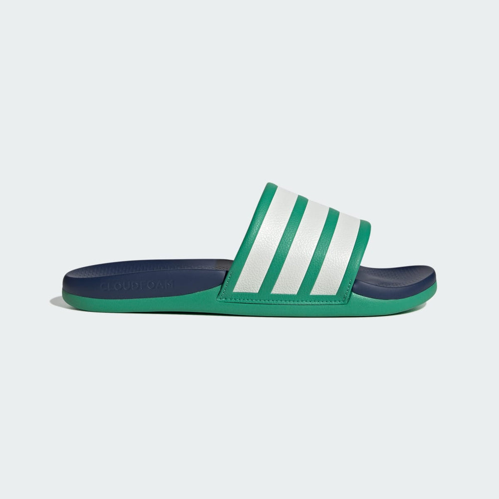 adidas Adilette Comfort 2.0 Slides 'Semi Court Green Core White'