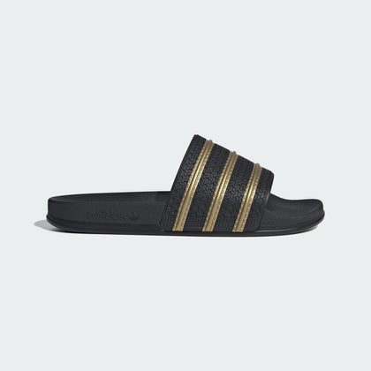 adidas Adilette Og Cf Slides 'Core Black Gold Metallic'
