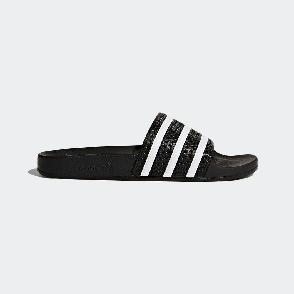 adidas Adilette Slides 'Core Black White'