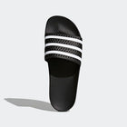 adidas Adilette Slides 'Core Black White'