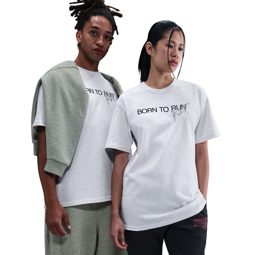 Nike + Stranger Things Tee 'Birch Heather'