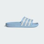 adidas Adilette Aqua Slides 'Glow Blue Zero Metalic' (W)