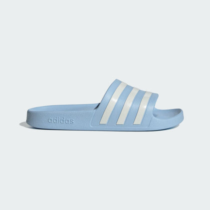 adidas Adilette Aqua Slides 'Glow Blue Zero Metalic' (W)