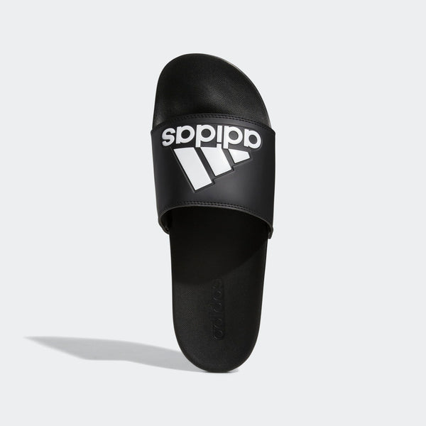 Adidas Adilette Comfort Slides Black GY1945 top view