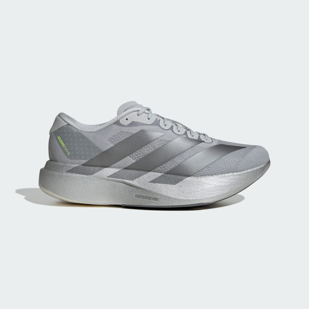 Adizero Evo SL Shoes Silver – side view