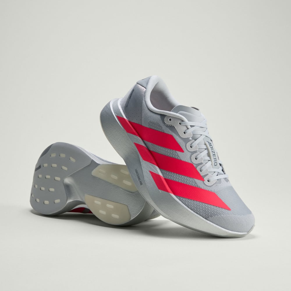 Adizero Evo SL Silver/Red Men's KI3383 – view 1