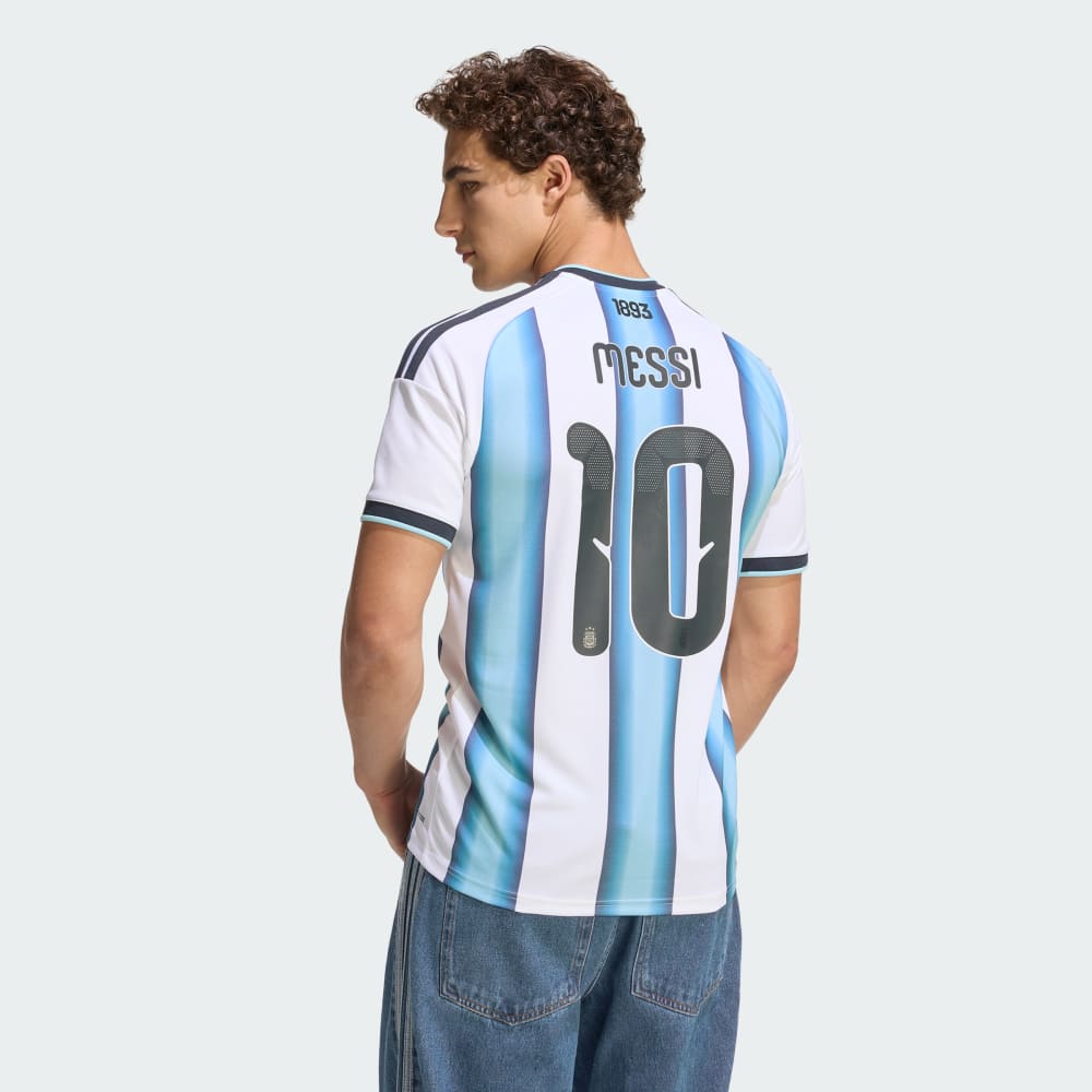 Argentina 26 Home Messi Jersey - Front