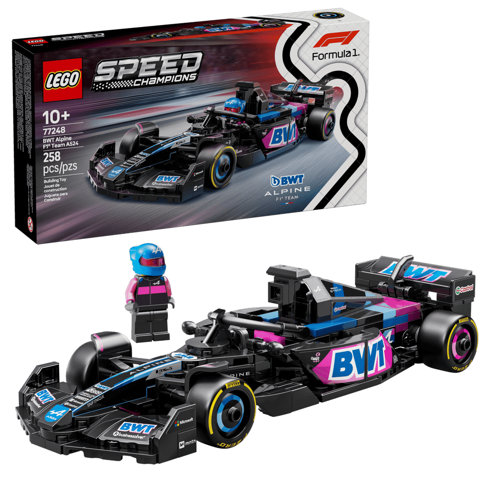 LEGO Speed Champions BWT Alpine F1 Team A524 Race Car 77248