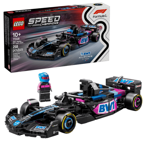 LEGO Speed Champions BWT Alpine F1 Team A524 Race Car 77248