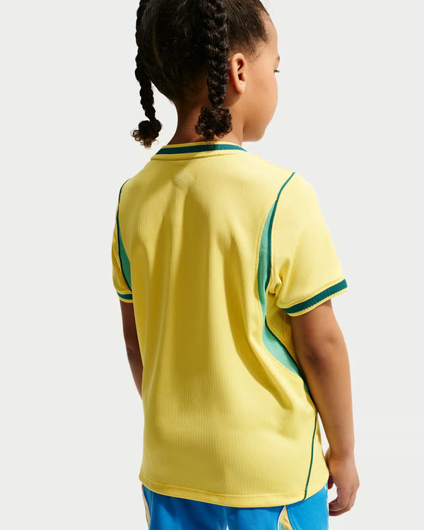 Brazil 2026 Stadium Home Younger Kids' Nike Football Replica 3-Piece Kit (IO8971-724)
