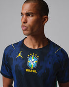Brazil 2026 Match Away Men's Jordan Aero-FIT Football Authentic Shirt (IU1074-417)