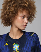 Brazil 2026 Match Away Women's Jordan Aero-FIT Football Authentic Shirt (IU1078-417)