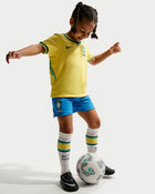Brazil 2026 Stadium Home Younger Kids' Nike Football Replica 3-Piece Kit (IO8971-724)