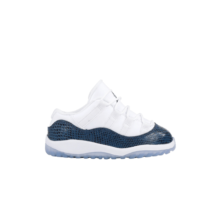 Air Jordan 11 Retro Low TD 'Navy Snakeskin' 2019