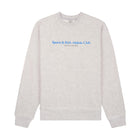 Sporty & Rich Athletic Club Crewneck Sweatshirt 'Heather Grey'