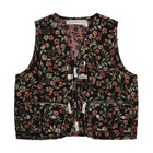 Advisory Board Crystals Floral Jacquard Cargo Vest 'Black'