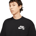 Nike SB Logo Tee Black - Detail View