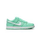 Kids Dunk Low Emerald Rise - side view