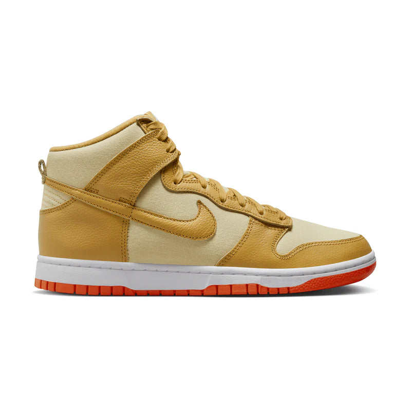 Nike Dunk High Retro Premium 'Gold Canvas' (DV7215-700)
