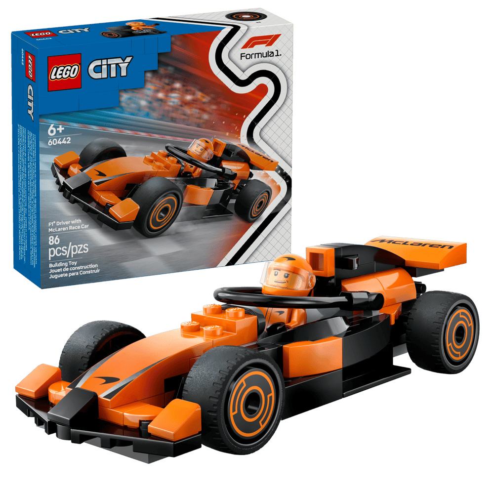 LEGO City F1 Driver with McLaren Race Car 60442