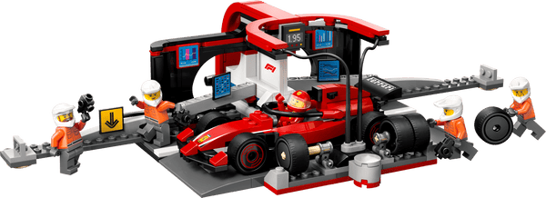 LEGO City F1 Pit Stop & Pit Crew with Ferrari Car 60443