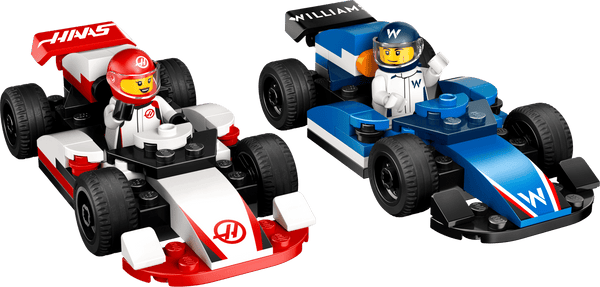 LEGO City F1 Williams Racing & Haas F1 Race Cars 60464
