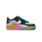 Nike Kids Air Force 1 LV8 2 GS 'Black Multi'