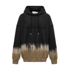 Feng Chen Wang Tie-Dye Hoodie 'Black Khaki'
