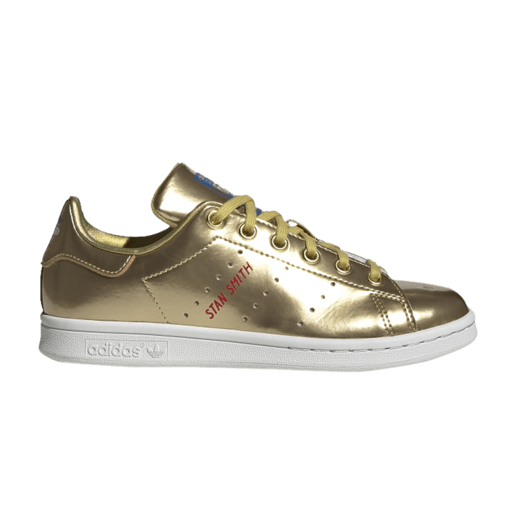 Adidas Stan Smith J 'Gold Metallic'