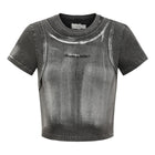 Feng Chen Wang Wmns Washed Tee 'Black'