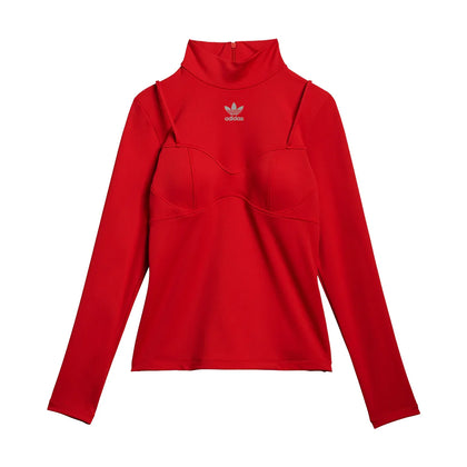 adidas Originals + Angel Chen L/S Top 'Red'